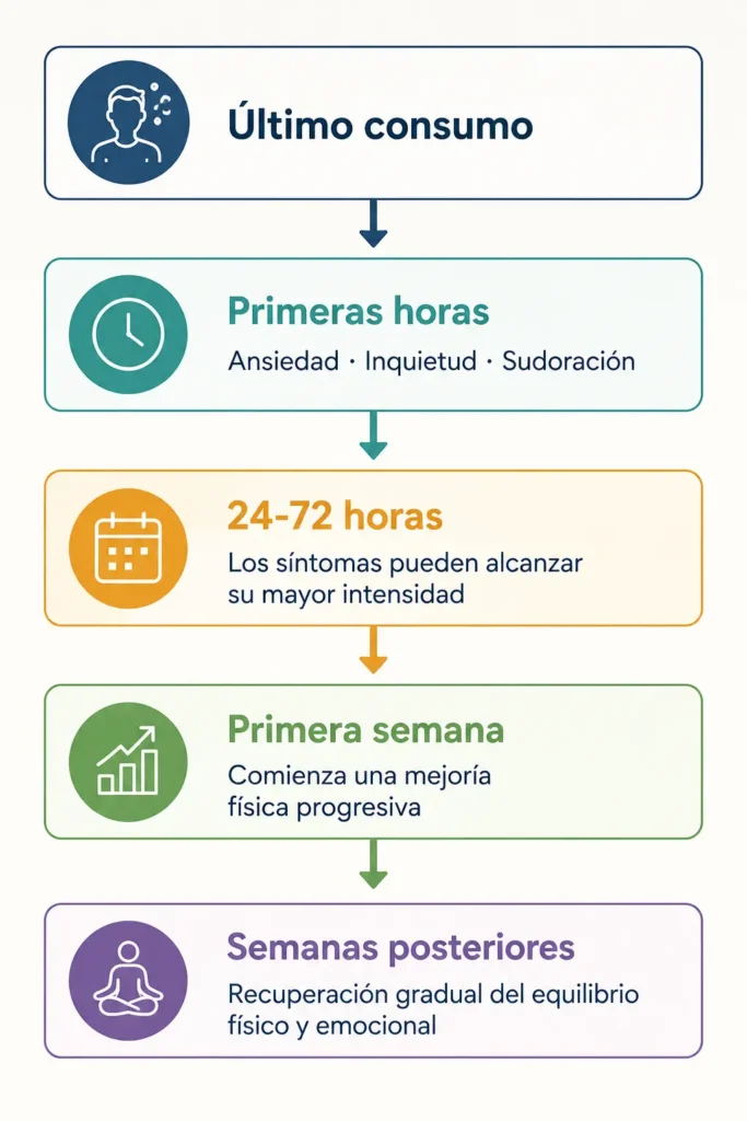 Síntomas de desintoxicación del cuerpo